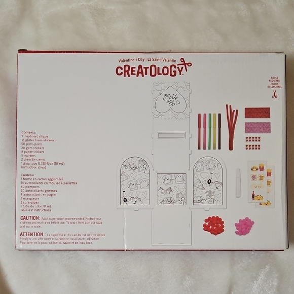 Creatology DIY Valentine Mailbox Kit for Kids (Ages 6+) - Picture 2 of 4